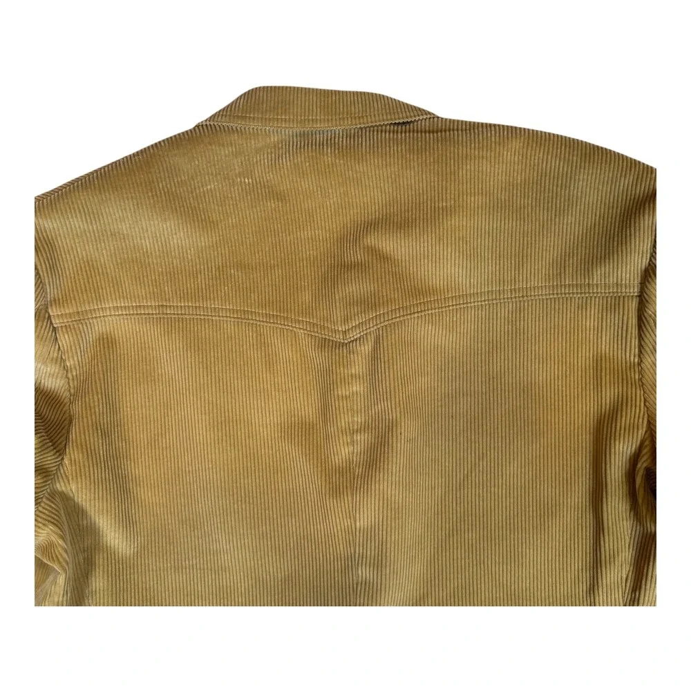 Vintage Levi's for Men Corduroy Blazer Tan‎ Camel Sport Coat Jacket 44 R